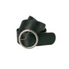 Trentham Leather Belt in Black Small & Medium - Image 2