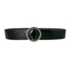 Trentham Leather Belt in Black Small & Medium