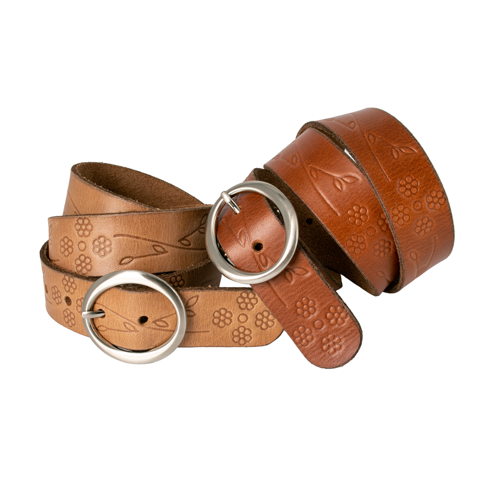 Allie Crocodile Leather Belt – Loop Leather Co.