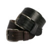 Milton Embossed Leather Belt