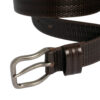 Milton Embossed Leather Belt - Image 9