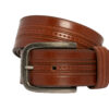 Emerton Embossed Leather Belt - Image 3
